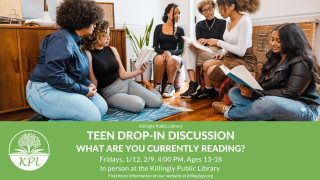 Teen Drop-In Book Discussion