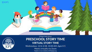 Preschool Virtual Story Time